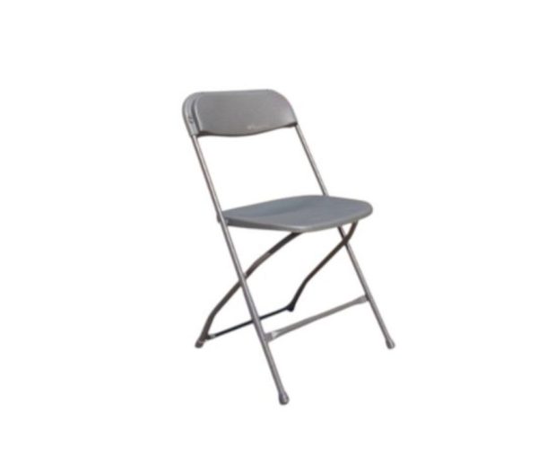 grey-plastic-garden-folding-chair
