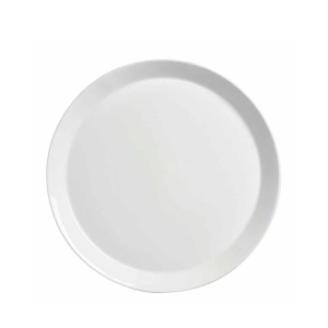 Round platter- plain white