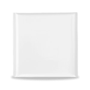 Square platter- plain white