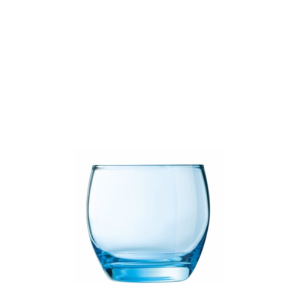 ice blue curved tumbler